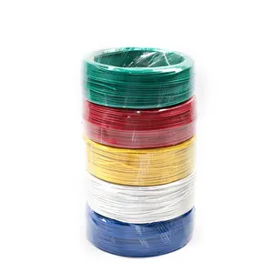 RV 0.5mm 0.75mm 1mm 1.5mm 2.5mm Flexible Electrical Wire Cable 4mm 6mm 10mm 16mm 25mm Pure Copper PVC Single Electronic Wire