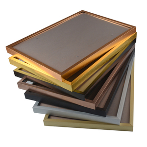 Hợp kim nhôm khung hình trở lại tấm khóa thuận tiện để mở và thay thế hình ảnh A3 khung hình kim loại - Product Image 4