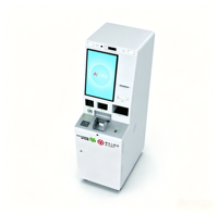 Wisecard D11M 22 devises mondiales 150+ coupures de billets 10 billets/secondes Écran tactile 21,5 pouces Service 24h/24 et 7j/7 SDK activé Boîtier métallique