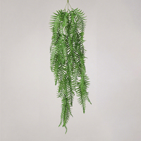 Helecho Artificial de Plástico, Planta Artificial Colgante de Pared para Decoración de Oficina, Bodas y Hogar, Helechos Artificiales, Plantas Artificiales