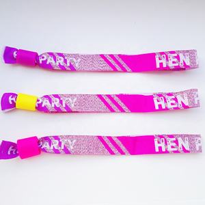מותאם אישית אירוע פרק כף היד להקות לסביבה wristband בד wristband - Product Image 3
