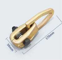 Pince à chaîne en acier de qualité industrielle, plaquée zinc couleur, pour pinces de fixation de poutres automobiles, outil de réparation de carrosserie automobile, couleur or/OEM
