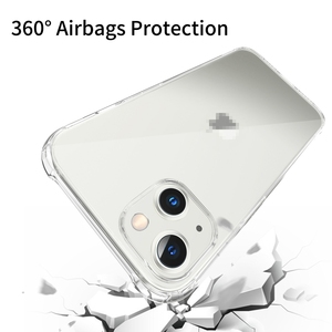 Custodia per telefono in silicone TPU per iPhone 14 15 16mini pro max Anti-graffio Ultra chiaro Cover morbida per telefono cellulare - Product Image 3