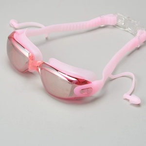 Gafas de Natación de Silicona Impermeables con Camuflaje en Contraste, Antivaho, con Recubrimiento Electrolítico, Aptas para Miopía, para Hombre y Mujer - Product Image 6