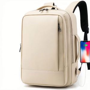 Mochila para Portátil Oxford 2026, Nueva Tendencia, Sostenible, Reciclada, Impermeable, con Puerto de Carga USB, para Regalos de Bienvenida para Nuevos Empleados - Product Image 3