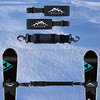 Bandoulière réglable en mousse EVA pour ski alpin