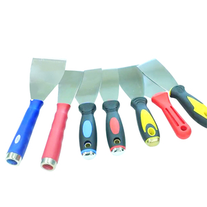 Đen Kim Loại Scrapper Đa Chức Năng PP TPR Xử Lý Putty Dao <span class=keywords><strong>Blade</strong></span> Set Với Phổ Biến Đánh Bóng - Product Image 2