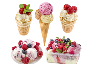 Heetverkopende automatische ijsmachine voor hard ijs, 18-25L/uur, nieuw, voor fruit- en melkijs - Product Image 6