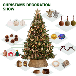 Promotion : <span class=keywords><strong>Sapin</strong></span> <span class=keywords><strong>de</strong></span> Noël artificiel 7FT en PE et PVC avec lumières LED à changement <span class=keywords><strong>de</strong></span> couleur – Décoration tendance pour la maison – Prix usine, OEM accepté - Product Image 4