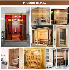 Voll spektrum Infrarot Medizinische <span class=keywords><strong>Sauna</strong></span> Trocken dampf 2 Personen Indoor Infrarot <span class=keywords><strong>Sauna</strong></span> raum - Product Image 5