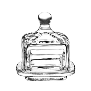 Factory Hotsale <strong>Glass</strong> <strong>Cake</strong> Cup <strong>Dome</strong> One Cup <strong>Cake</strong> <strong>Glass</strong> with Lid for Ice Cream <strong>Cake</strong> Tableware - Product Image 1