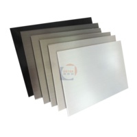 Panel Compuesto de Aluminio con Superficie Cepillada en Negro y Plata, Alucobond, Panel ACM Interior de Aluminio Cepillado