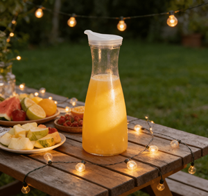 Jarra de Agua Apilable de Plástico Transparente al por Mayor, Jarra para Bebidas Frías con Logotipo Personalizado para Bares y Restaurantes, Venta al por Mayor para Barbacoas y Campamentos - Product Image 6