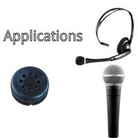 Fournisseur Direct – Microphone Dynamique Unidirectionnel Étanche 13,8*6mm pour Casques d'Aviation