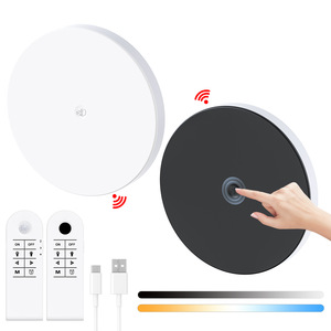 Lámpara de pared Led minimalista moderna, material de PC, Control táctil, batería interna de 36V, luz nocturna para pasillos de Hotel, escaleras - Product Image 2