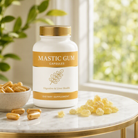 Gélules de Gomme Mastic Naturelle OEM – Prix Fabricant – Complément Nutritionnel pour la Fonction Digestive et la Santé du Foie