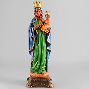16.92 statue religiose cattoliche della Madonna in resina di prodotti cristiani statuina santa santa <span class=keywords><strong>Barbara</strong></span> Africana - Product Image 1