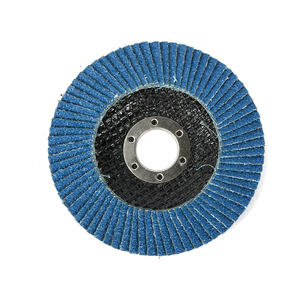 Disques à lamelles en zircone P40 P60 P80 P100 P120 P150 P180 P240 T27/T29 pour le meulage de l'acier inoxydable et des métaux - Product Image 1