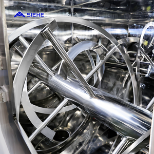 Mezclador de <span class=keywords><strong>mortero</strong></span> <span class=keywords><strong>seco</strong></span> Industrial SIEHE, mezclador de cinta Horizontal de acero inoxidable, <span class=keywords><strong>m</strong></span>áquina mezcladora de polvo de masilla - Product Image 6