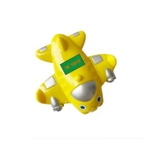 Avion en plastique mignon avec yeux et <span class=keywords><strong>action</strong></span> de traction pour enfants, <span class=keywords><strong>jouet</strong></span> promotionnel amusant avec logo personnalisé, cadeaux pour enfants - Product Image 2