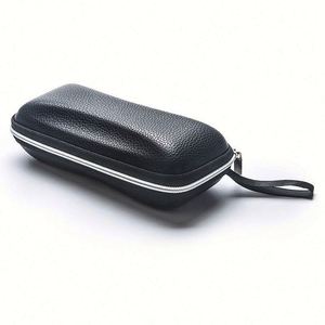 Custom Logo Unisex Portable Sunglasses Bag Hard Zipper Box Protective <b>Case</b> Cover EVA Leather <b>Glasses</b> <b>Case</b> - Product Image 1