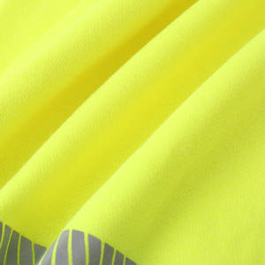 Sweat-shirt jaune antistatique en modacrylique/coton FIREBEAR, vêtements ignifuges personnalisés en gros, tissu réfléchissant <span class=keywords><strong>de</strong></span> sécurité - Product Image 5