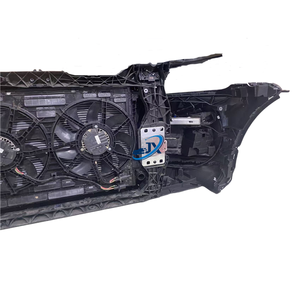 Pour 2018-2020 <span class=keywords><strong>Audi</strong></span> Q5 Premium pare-chocs avant, pare-chocs avant équipé d'un amplificateur en métal de calandre de ventilateur de radiateur - Product Image 5