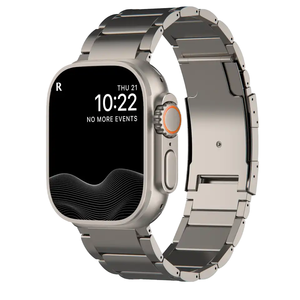 Ultra envío directo de fábrica superventas correa de reloj de acero de titanio correa de repuesto transpirable para Apple Watch 11 Series - Product Image 1
