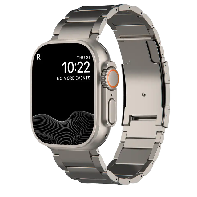 Best Selling Titanium Watch Strap for Apple Watch Ultra 2 Factory Direct Shipping Breathable Replacement Band for IWatch Ultra