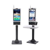 Terminal de point de vente tactile sans personnel ZhengFeng SE320X, Intel I5, Windows/Android, supermarché, hôpital, zone touristique, caisse enregistreuse