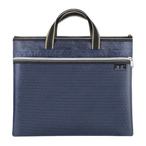 A4 Xách Tay Vải Túi Tài Liệu Dày Đa-Hai Lớp Văn Phòng Vali Với Dây Kéo Biểu Tượng Tùy Chỉnh Kích Thước A4 - Product Image 3