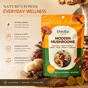 Gomitas de Extracto de Hongos 10 en 1, Mezcla de Melena de León, Reishi, Cordyceps, Chaga, Cola de Pavo, Maitake, Shiitake, Suplemento Dietético - Product Image 3