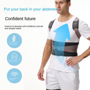 Nouvelle ceinture de Correction de Posture arrière adulte réglable <span class=keywords><strong>sport</strong></span> Fitness unisexe pressurisé soutien du dos Protection de Posture fixe - Product Image 3