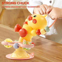 Bébé confort ventouse main cloche éducatif ventouse canard plateau hochet jouets chaise haute bébé jouet