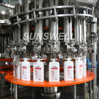 Ligne de Production de pâte de tomate Ketchup pour huile de miel, Sauce au chocolat, confiture, beurre d'arachide, mise en bouteille, Machine de remplissage automatique de liquide