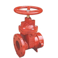 FM pour système de protection incendie UL, système de sprinkler incendie avec vanne à boisseau télescopique résiliente, accessoire de raccordement de tuyauterie de lutte contre l'incendie