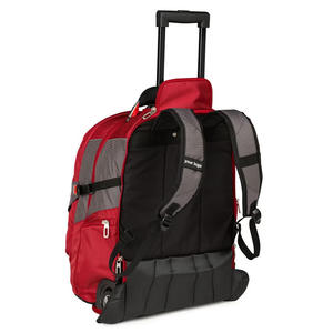 Large Anti-Theft Polyester Water Resistant Rolling Laptop Backpack Daypack Business Luggage Trolley <strong>Bag</strong> with Wheels - Product Image 3