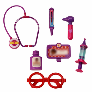 Juego de <span class=keywords><strong>Juguetes</strong></span> de Doctor para Niños <span class=keywords><strong>con</strong></span> Estetoscopio, Termómetro, Otoscopio, Jeringa, Botella de Medicamentos, Etiqueta <span class=keywords><strong>con</strong></span> Nombre, <span class=keywords><strong>Gafas</strong></span>, Logotipo Personalizado, Fábrica de <span class=keywords><strong>Juguetes</strong></span> - Product Image 3