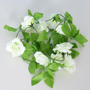 Nouveau bureau mariage décoration murale suspendus en plastique feuille de lierre artificielle guirlandes de verdure pour fleurs décoratives et plantes - Product Image 1