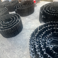 AITRUI Ensemble de chaînes de chenilles et de semelles pour excavatrice 100 tonnes EX1200, pièces de train de roulement, accessoires miniers, 100% neuf