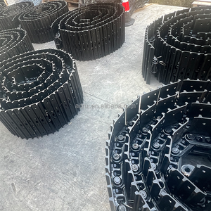 Pièces de train de roulement pour excavatrice de 100 tonnes : Ensemble de chaînes de chenilles et de semelles de chenilles pour <span class=keywords><strong>Hitachi</strong></span> EX1200, Accessoires pour excavatrice minière - Product Image 1