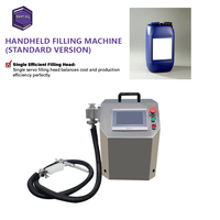 Machine de remplissage semi-automatique portative à servomoteur pour eau minérale et détergent, idéale pour la production en petites séries