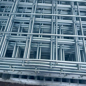 태국 시장용 2x4 4x4 6x6인치 아연도금 소용접 철망 패널, 고품질 도난 방지 용접 메쉬 - Product Image 3