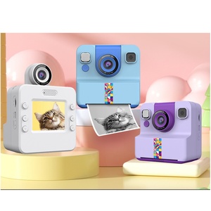 2025 trẻ em mới nhất <span class=keywords><strong>video</strong></span> kỹ thuật số máy ảnh 1080P HD CMOS nhựa ngay lập tức in máy ảnh đầy màu sắc 2.4inch Màn hình TFT LCD - Product Image 1