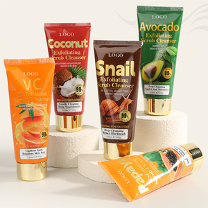<span class=keywords><strong>Nettoyant</strong></span> <span class=keywords><strong>visage</strong></span> doux hydratant au collagène d'escargot, <span class=keywords><strong>nettoyant</strong></span> facial naturel, gommage exfoliant à l'or 24 carats, à l'aloe vera, à la papaye et à la noix de coco - Product Image 1