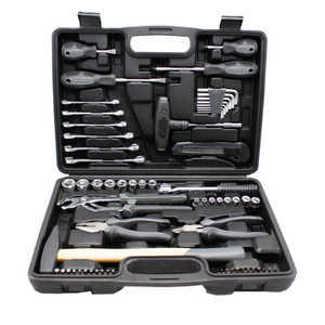 Wholesale Aotong 61PCS Carbon Steel Socket Wrench <b>Tool</b> Kit 1 Year Warranty Hard Case Packaging Customizable OEM for Home Use - Product Image 1