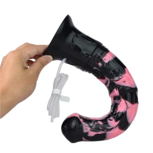 YOCY Fantasy Realistic Horse Squirting Dildo With Suction Cup Ejaculation Penis Anal Plug Silicone Sex <b>Toys</b> <b>for</b> <b>Men</b> Women - Product Image 3