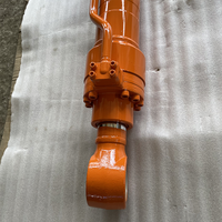 Vérin hydraulique robuste avec tige de piston pour bras de pelle, résistant aux hautes pressions et à longue durée de vie