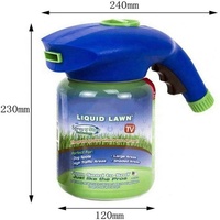 Hydro Mousse Liquide Pelouse Starter Kit Facile Liquide Pelouse Herbe Semences Épandeur Pulvérisateur hydro mousse jardin engrais pulvérisateur Outil