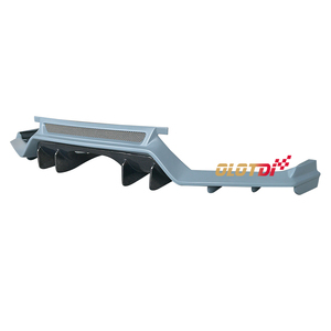 Spoiler Diffusore Posteriore in Fibra di Carbonio+FRP Stile JS per Honda Civic 10a Gen FK8 Type <span class=keywords><strong>R</strong></span> 2016-2020 Tuning Auto - Product Image 6